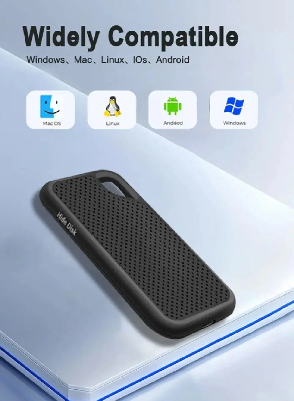 Hot Sales E61 SSD Portable External Hard Drive 2TB M.2 Disk Memory USB 3.1 Storage for SanDisk notebook Desktop Computer Laptops