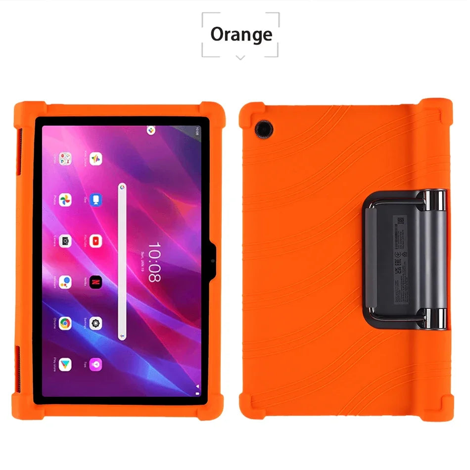 Cornors Shockproof Silicon Cover For Lenovo Yoga Tab 11 Case Kids Safety Protective Cover For Lenovo YT-J706F YT-J706X  Soft