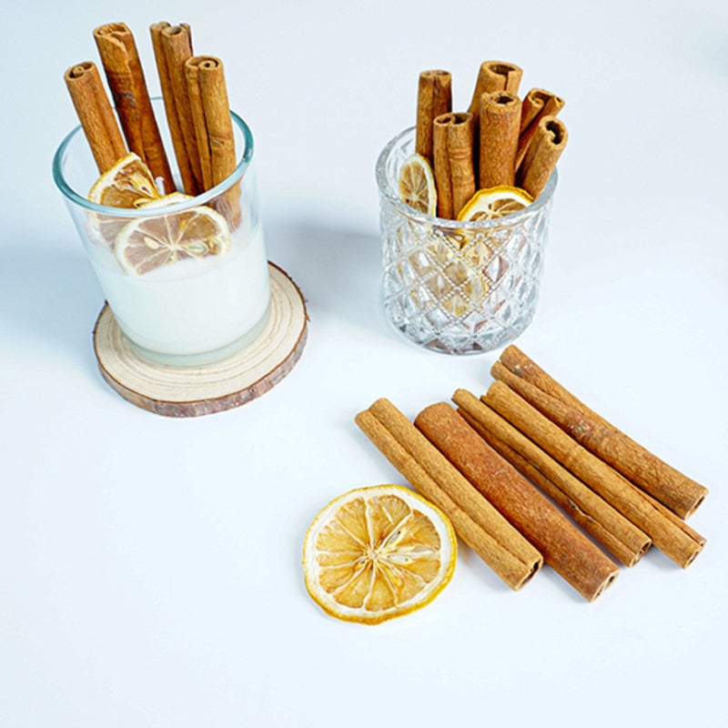 Natural Organic Cinnamon Sticks, Aromatherapy Supplies, Real Plant, Living Room, Bedroom, Home, Drop Shipping, 5 Pcs per Pack