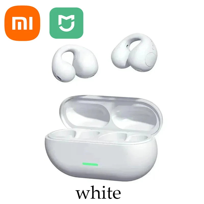 Xiaomi Mijia Bone Conduction Headphones Wireless Bluetooth 5.3 Compatible 3d Surround Sound Bass Ear Clip-on Sports Headphones