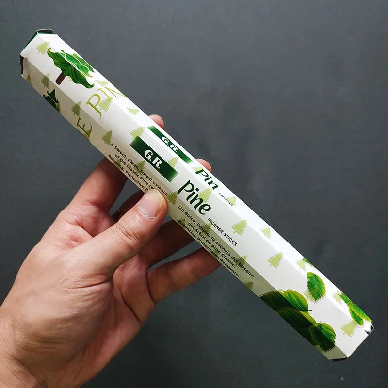 Y 20 Sticks Indian Incense White Sage Meditation Lavender Yoga Sea Breeze Love Incense Purifying Air Deodorization Aromatherapy