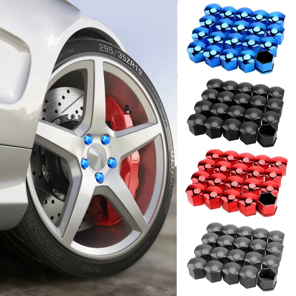 17mm Car Wheel Nut Caps Protection Covers for Chery Tiggo 8 Arrizo 5 Pro Gx 5x EQ7 Chery Tiggo 7 Pro