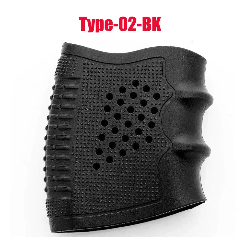 Glove Cover Sleeve Anti Slip For Most Of Glock 17 19 Handgun Hunting Accessories Tactical Pistol Rubber Grip Holster Magazine