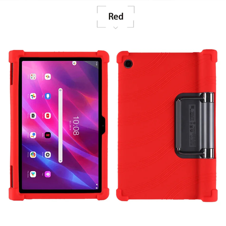 Cornors Shockproof Silicon Cover For Lenovo Yoga Tab 11 Case Kids Safety Protective Cover For Lenovo YT-J706F YT-J706X  Soft