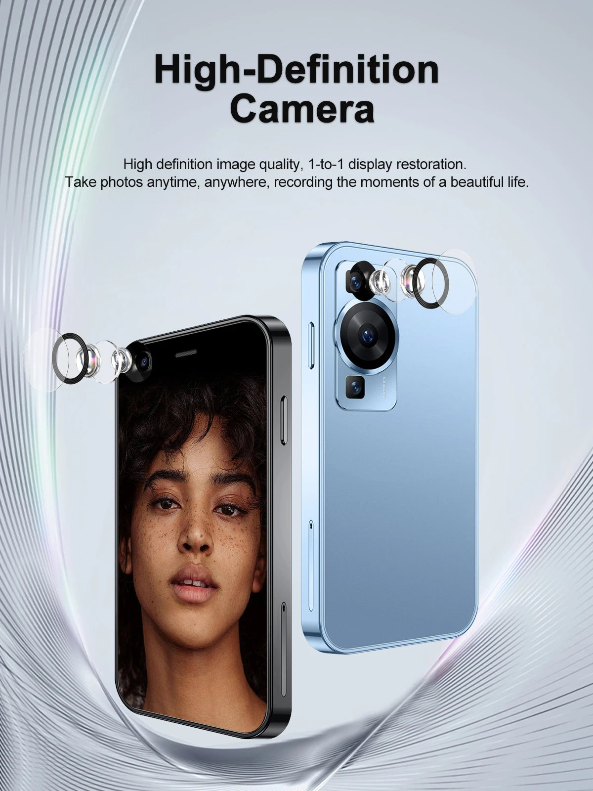 SERVO P60 PRO Mini Android Smartphone 3.0" Display Google Play 2GB+16GB WIFI Hotspot GPS Small Pocket Mobile Phones Low Price