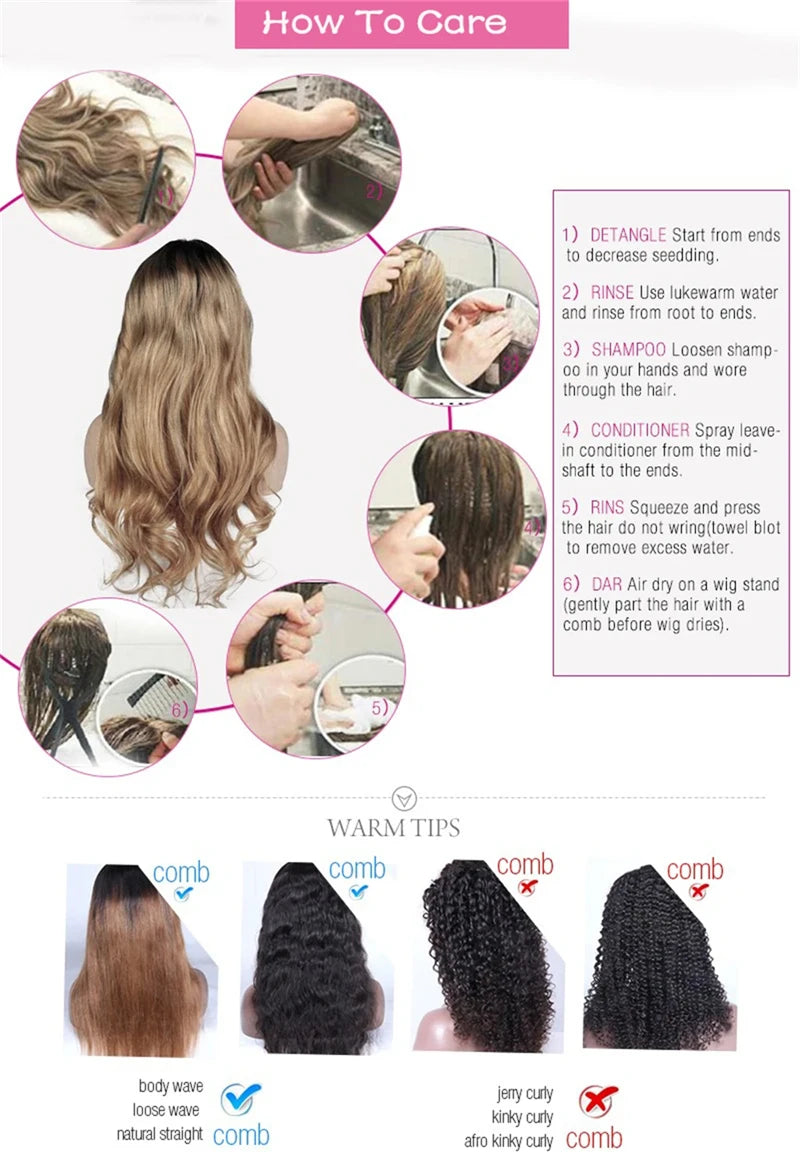 16 Inch Ombre Brown Blonde Lace Front Wig High Quality Synthetic Lace Front Wig Cosplay Daily Party Use Ready to Wear Wave Bob