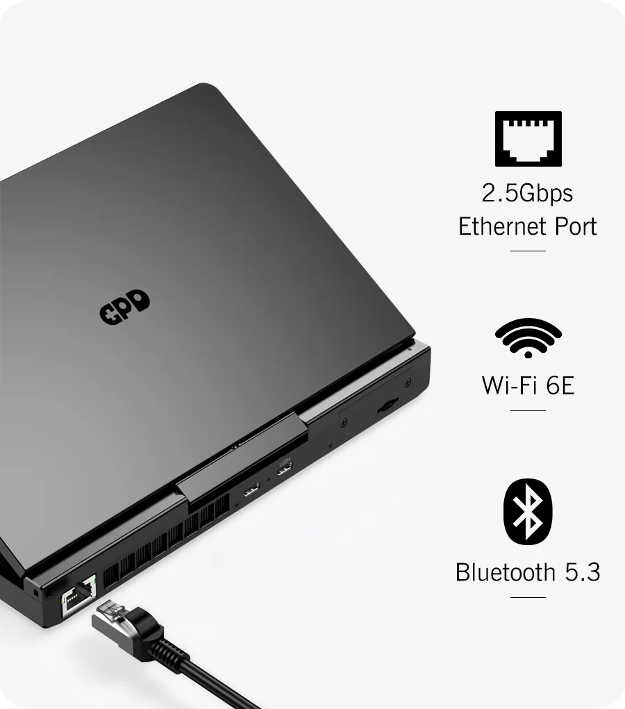 New 2025 version In stock! Original GPD Pocket 4 8.8-inch AMD AI 9 HX 370 64GB RAM 2TB NVMe Mini Laptop Computer for business