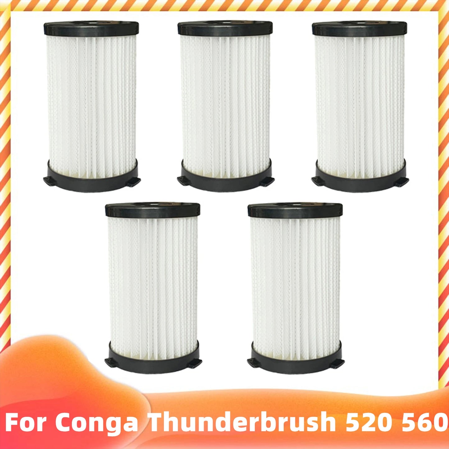 For Conga Thunderbrush 520 560 Samsung Galaxy GL6231 / BBK BV 2512 / Bomann BS 1948 CB N Vacuum Cleaner Hepa Filter Replacment