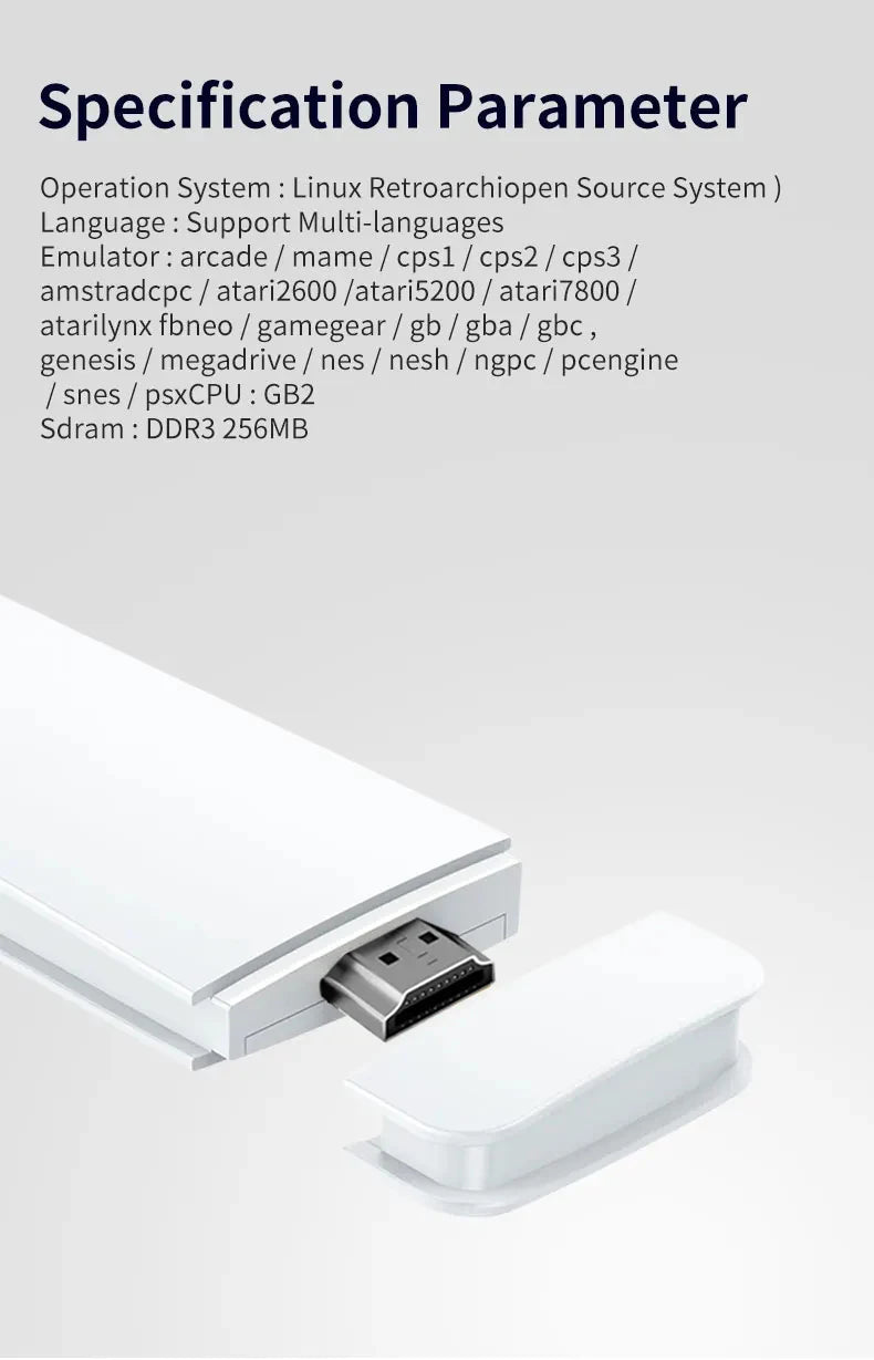 M15 retro game console 64GB 20000+game 4K high-definition output handheld video game stick 20+emulator GBA PS1 arcade game