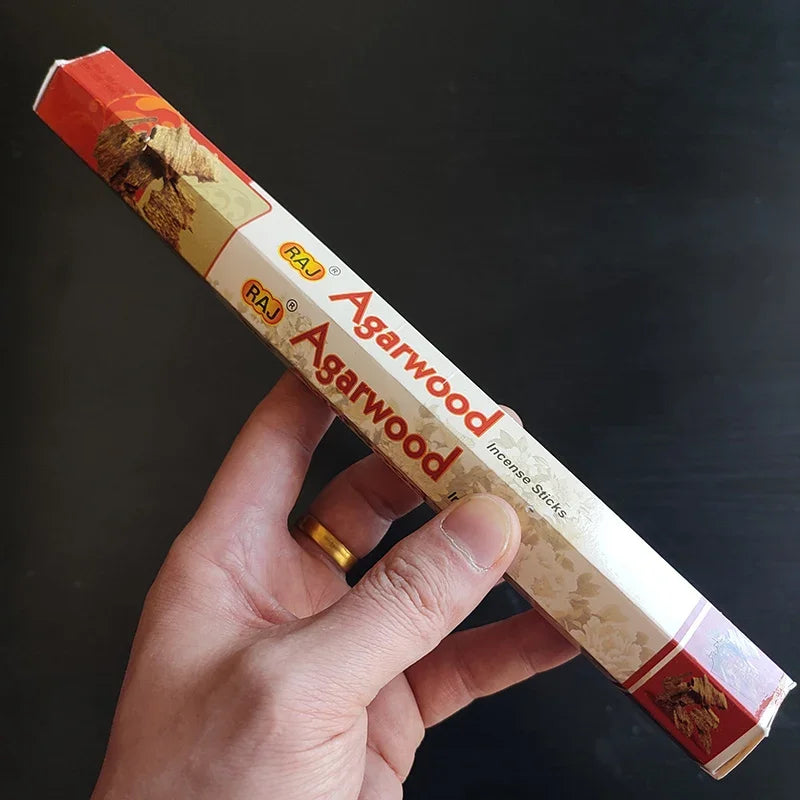 YXYMCF India Sandalwood Incense Sticks Meditation Lavender Sage Palo Santo Tibetan Line Incense Aromatherapy Lasting Fragrance