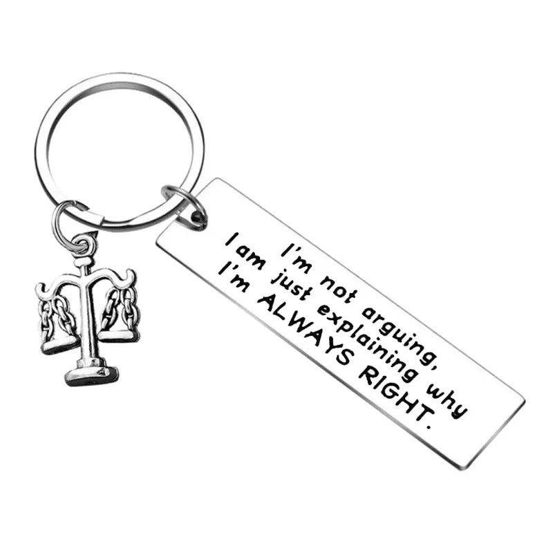 Cute Lawyers Gift Lawyer Keychain Scales of Justice Lawyer Gift New Lawyer Key Chain Pendant Jewelry Law School Graduation Gift