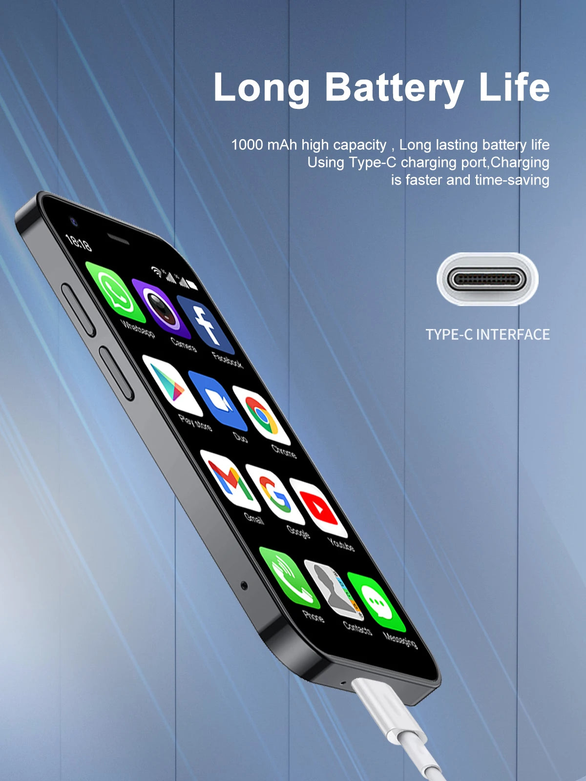 SERVO P60 PRO Mini Android Smartphone 3.0" Display Google Play 2GB+16GB WIFI Hotspot GPS Small Pocket Mobile Phones Low Price