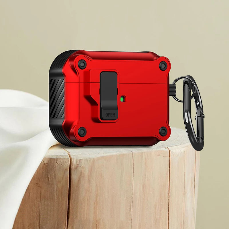 Security Lock Cover for AirPods Pro 2 3 Case for AirPods Pro2 Pro 2nd Gen 2023 Case Shockproof Cover For Airpods 4 4th 3 Fundas