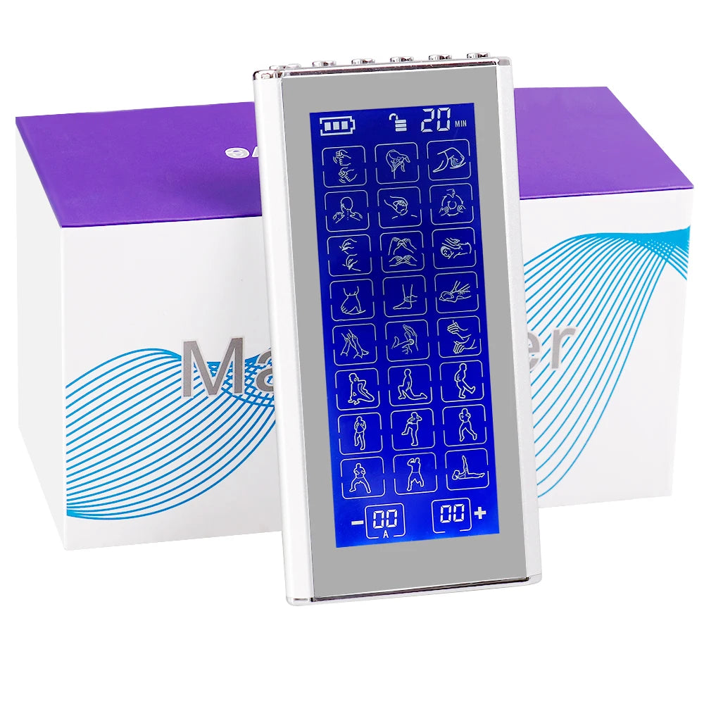 Eletric EMS tens Professional Physiotherapy Body Massager Pulse Muscle Stimulator Electrostimulation Massage Therapy Products