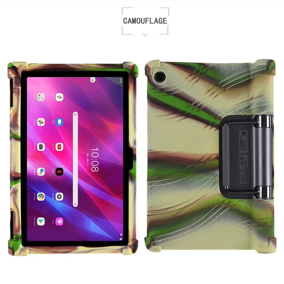 Cornors Shockproof Silicon Cover For Lenovo Yoga Tab 11 Case Kids Safety Protective Cover For Lenovo YT-J706F YT-J706X  Soft