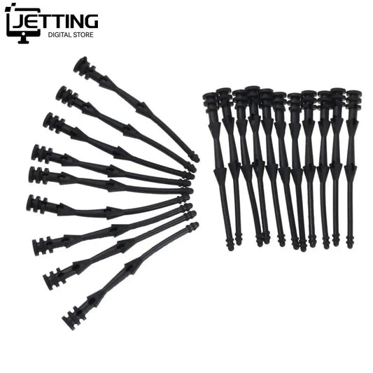 20 Pcs 65mm Screw Pin Rivet Rubber PC Fan Noise Absorbtion Fans Anti Vibration Mount Silicone Screws Noise Reduction Equipment