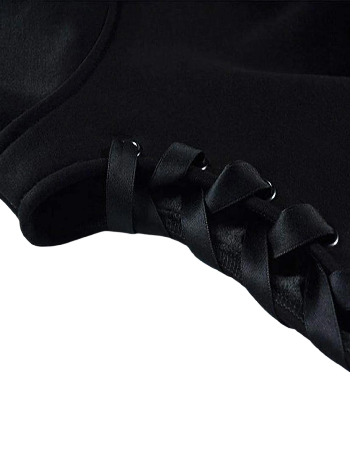 Captivating New Punk Women’s Fashion Printing Sweatshirt Casual Bandage Y2k Long Sleeve Exposed Navel Hooded T-shirt Streetwear