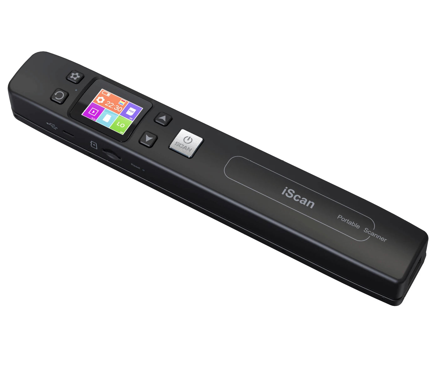 Portable iScan Wifi Scanner Handheld Zero Margin Scanner 1050DPI HD Scanner JPG/PDF for Business Reciepts Scan Document Images