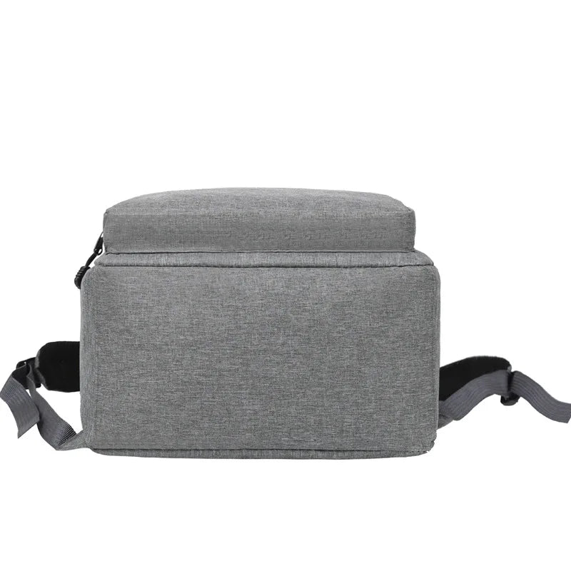 Fashionable Unisex Three-Piece Shoulder Bag Crossbody Chest Bag Lightweight Waterproof Computer Backpack Pure Colour Oxford Mate