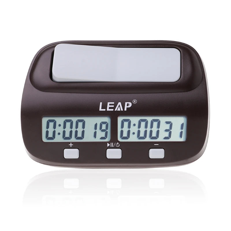 Professional Digital Chess Clock, Compact Stopwatch Board Clock with Competition Timer Digital Chess Clock, Compact Stopwatch