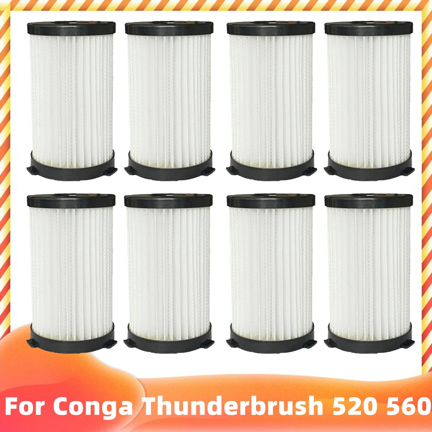 For Conga Thunderbrush 520 560 Samsung Galaxy GL6231 / BBK BV 2512 / Bomann BS 1948 CB N Vacuum Cleaner Hepa Filter Replacment