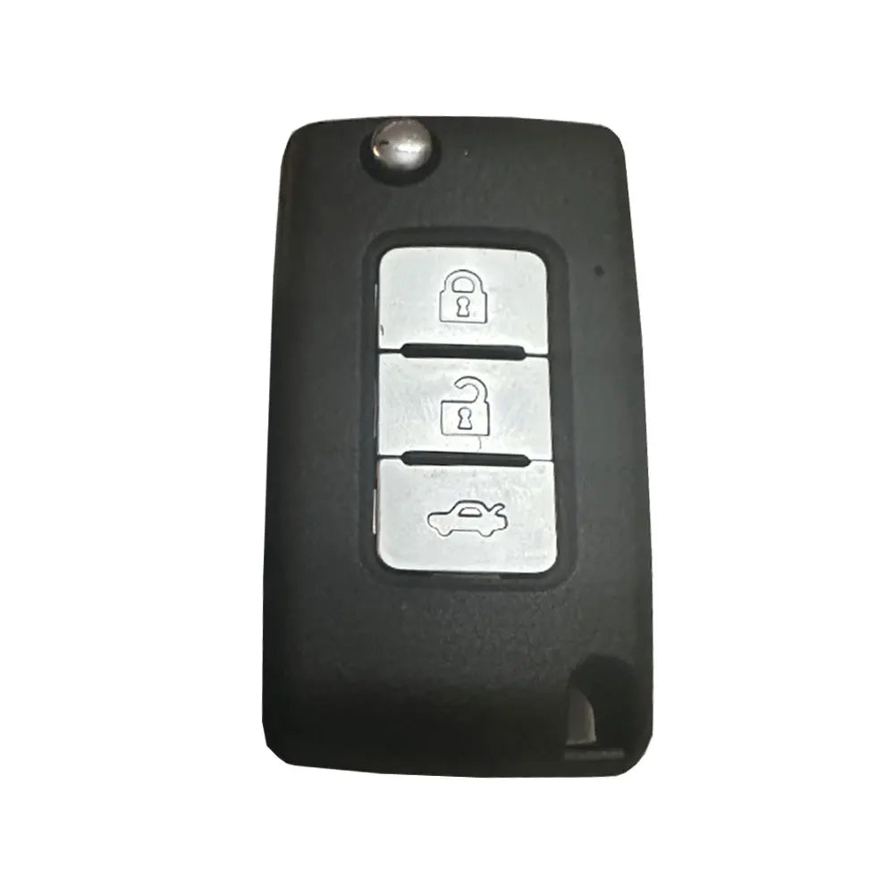 YINBO -Modified Flip Key Shell ASX  2/3 Buttons Car Key MIT11 Blade For Mitsubishi Eclipse Cross GK1W/2W/9W 2017 2018 2019 2020