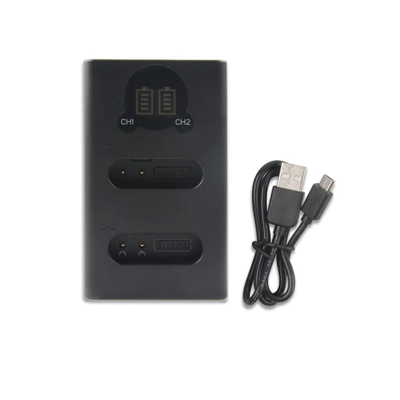 2350mAh EN-EL23 EN EL23 Battery + LED Charger for Nikon Coolpix B700 P610s P600 P900s S810c P610 P900 For Nikon EL23 Camera