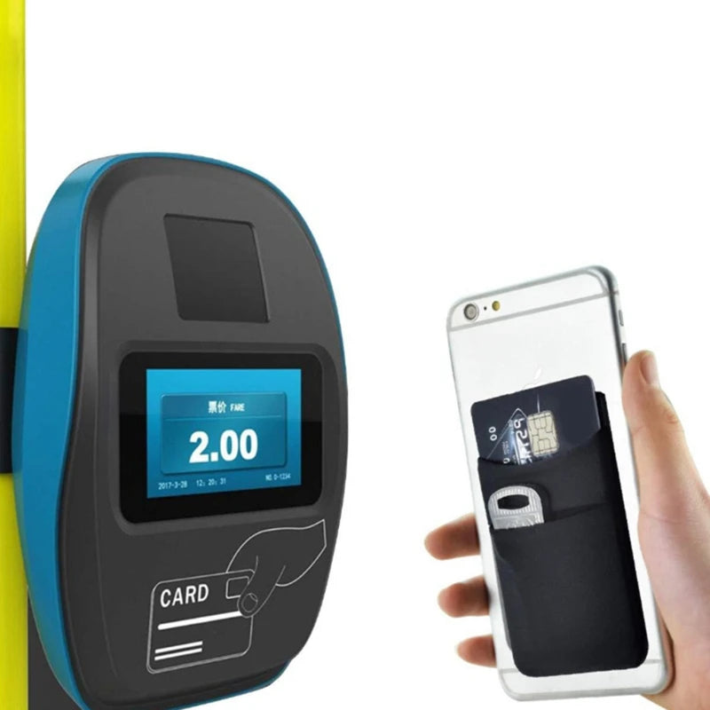 Adhesive Cell Phone Credit Card Holder Sticker Pocket Wallet for Case Card Ho