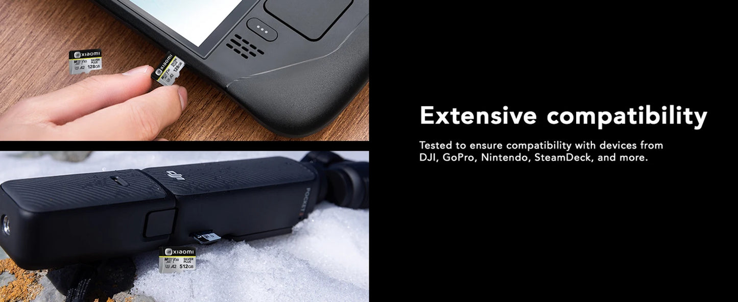 Xiaomi Micro SD Card Ultra SD Memory Card 128GB 256GB 32GB 64GB MicroSD U3 A2 TF Flash Card for Xiaomi Phone Camera table PC