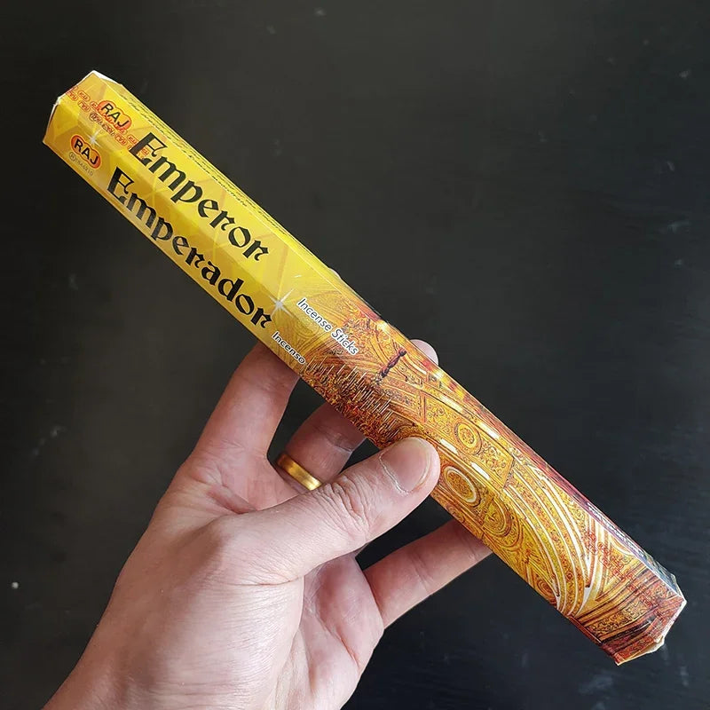 YXYMCF India Sandalwood Incense Sticks Meditation Lavender Sage Palo Santo Tibetan Line Incense Aromatherapy Lasting Fragrance