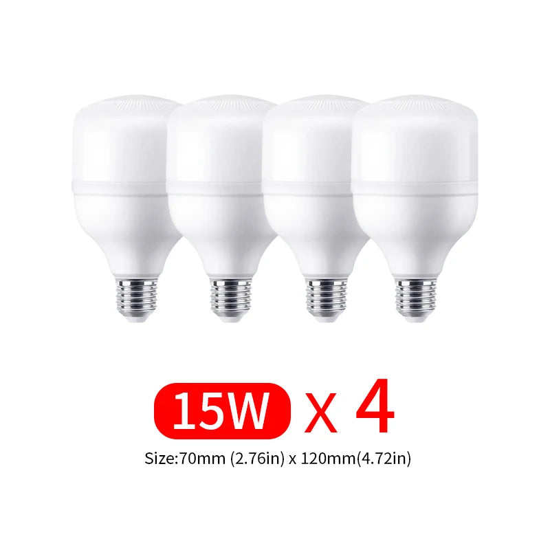 2-5pcs LED Bulb AC 220V E27 LED lamp 60W 50W 40W 30W 20W 15W 10W 7W 3W Lampada LED Light Bombilla Spotlight Lighting Lamp