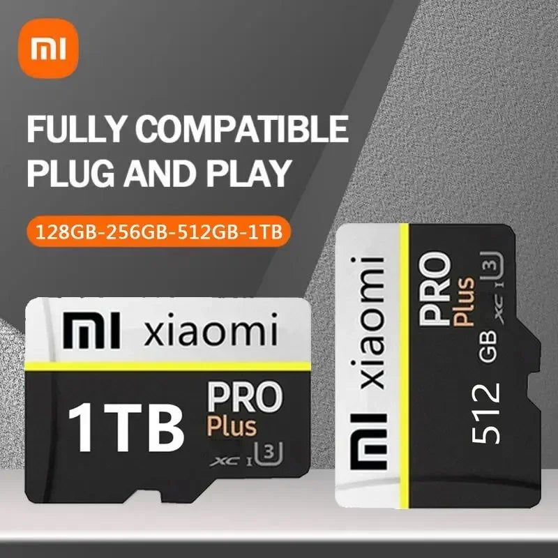 Xiaomi SD Memory Card 2TB 1TB Class 10 High Speed Micro TF Card 1TB 512GB For Nintendo Switch PC Smart phone SD Card 128GB 256GB