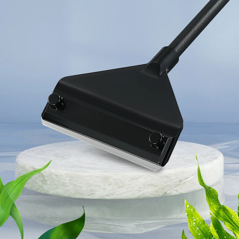 ZRDR Stainless Steel Aquarium Fish Tank Algae Scraper Blade Aquatic Water Live Plant Grass Cleaning Multi-Tool Cleaner Kit Set