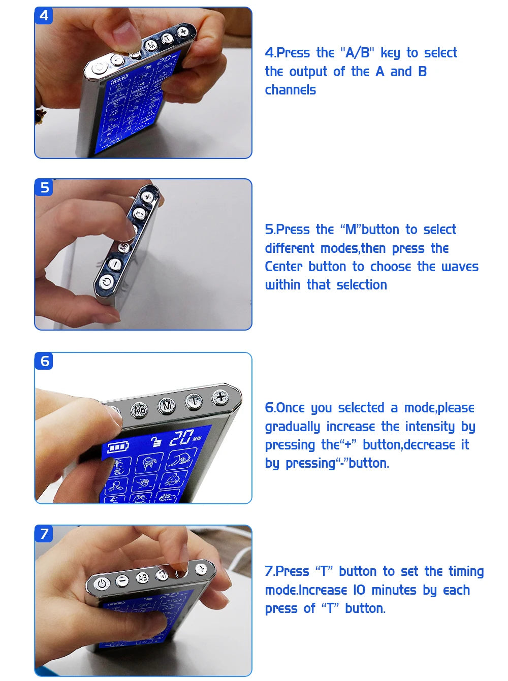 Eletric EMS tens Professional Physiotherapy Body Massager Pulse Muscle Stimulator Electrostimulation Massage Therapy Products