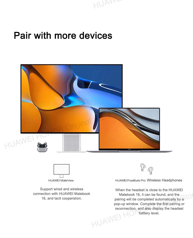 HUAWEI MateBook 16 Laptop AMD Ryzen R5-5600H/R7-5800H 16GB 512GB Notebook Radeon Graphics 16-inch 2.5K Eye Protection Computer