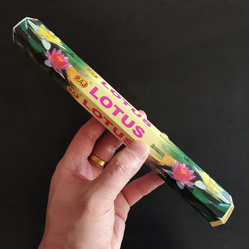 YXYMCF India Sandalwood Incense Sticks Meditation Lavender Sage Palo Santo Tibetan Line Incense Aromatherapy Lasting Fragrance