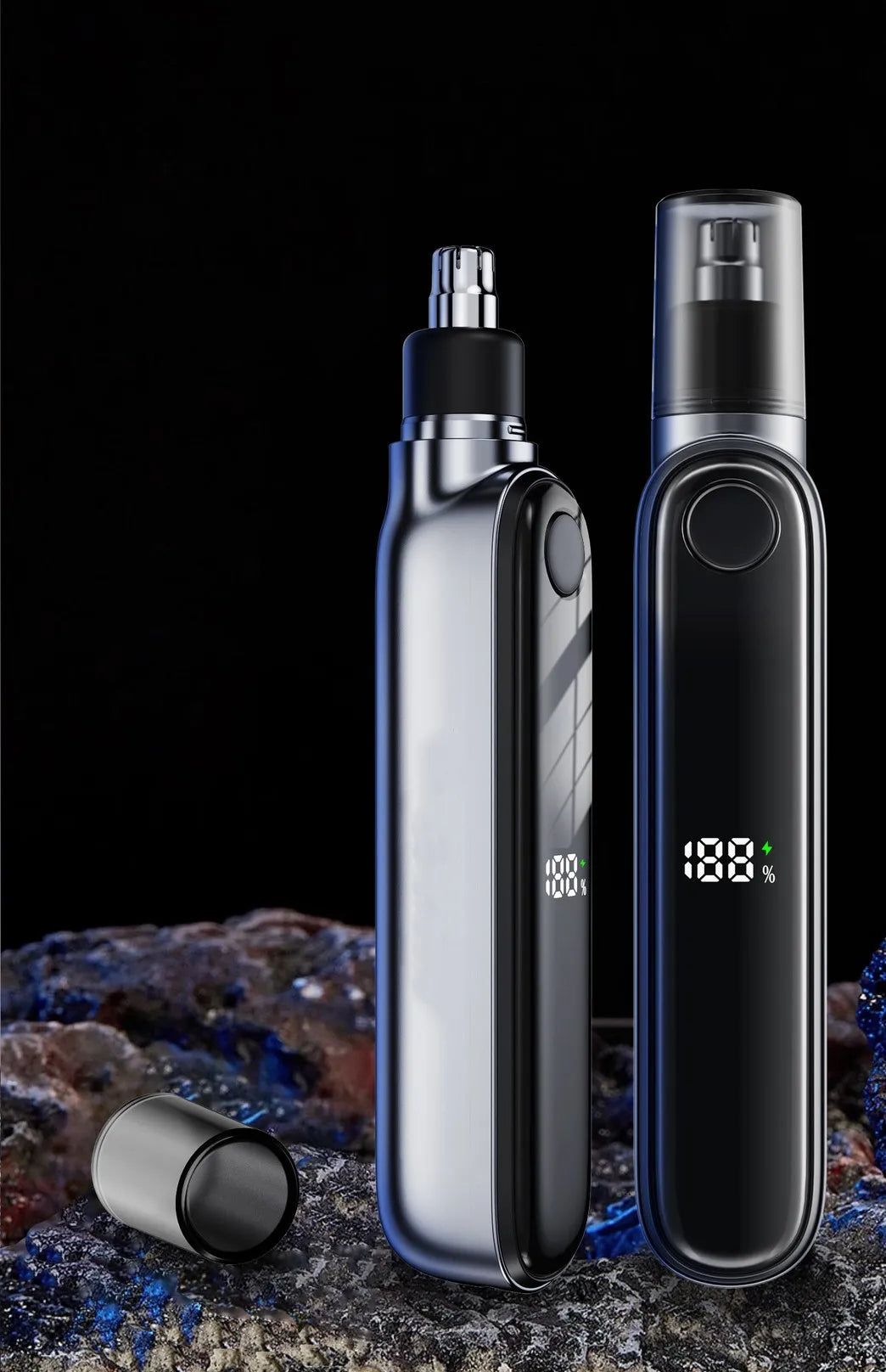 2024 New Xiaomi Mijia Nose Hair Trimmer USB Charging LED Display High Quality Electric Portable Men Mini Nose Hair Clipper