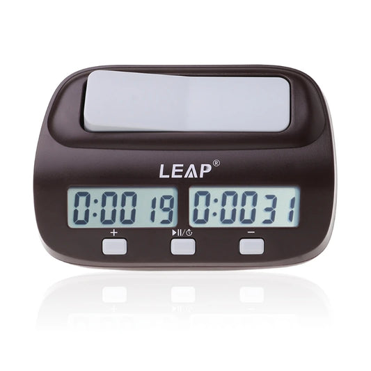 Professional Digital Chess Clock, Compact Stopwatch Board Clock with Competition Timer Digital Chess Clock, Compact Stopwatch