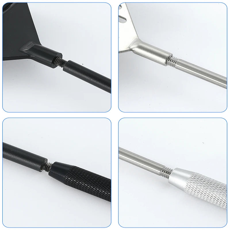 ZRDR Stainless Steel Aquarium Fish Tank Algae Scraper Blade Aquatic Water Live Plant Grass Cleaning Multi-Tool Cleaner Kit Set