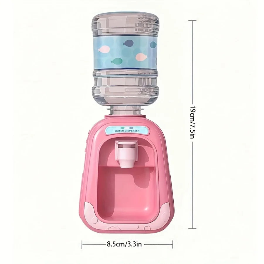 1pc Children's fun mini drinking machine toy mini bucket plastic lotion bottle