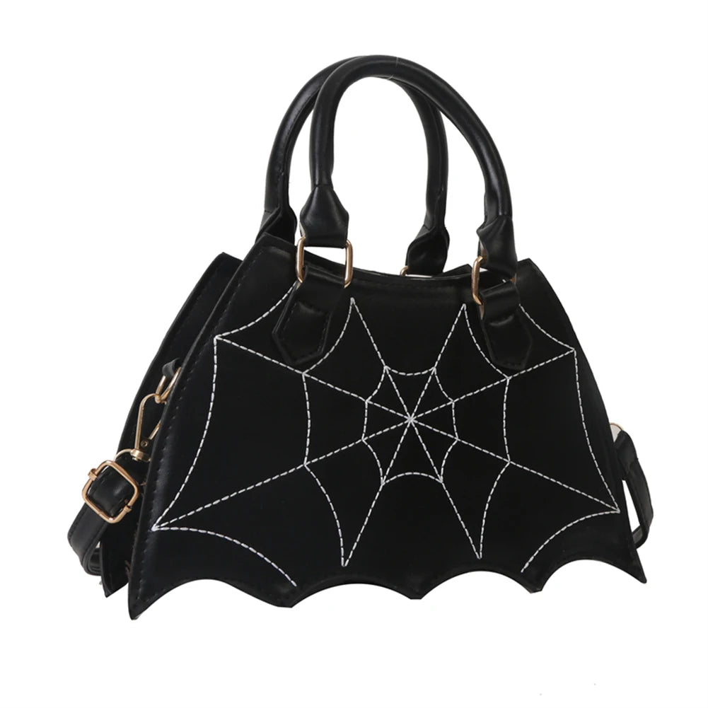2024 Halloween Novelty Women Crossbody Bag Creative Bat Wing Top-handle Bags Fashion Ladies PU Leather Small Handbags