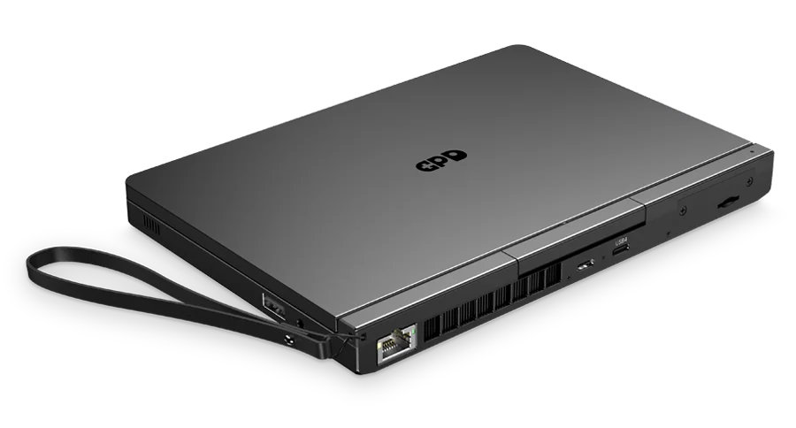 GPD Pocket 4 Mini Laptop 8.8-inch AMD AI 9 HX 370 64GB RAM Portable Mini PC 2TB NVMe flipped 180° business Laptop Computer
