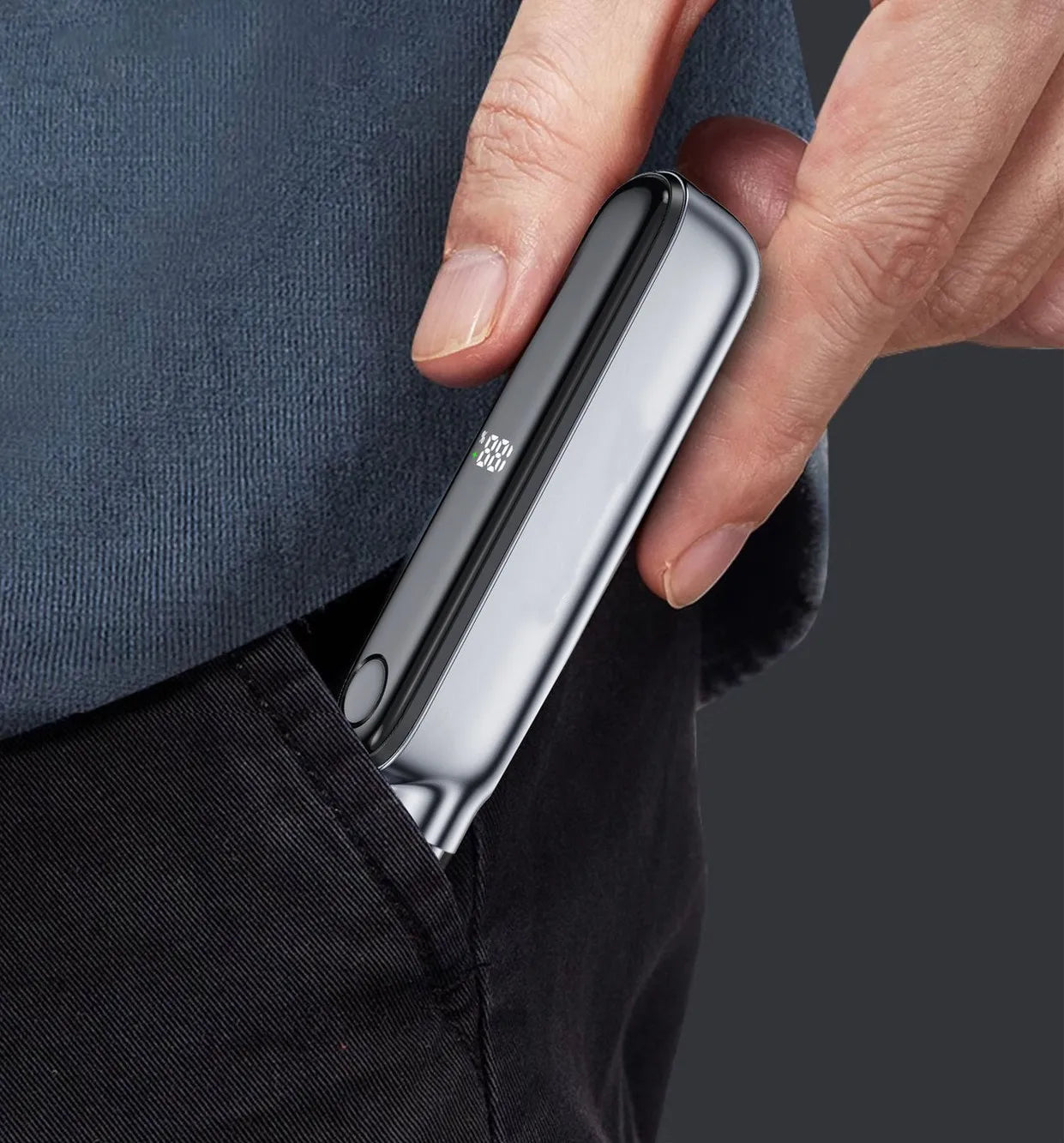 2024 New Xiaomi Mijia Nose Hair Trimmer USB Charging LED Display High Quality Electric Portable Men Mini Nose Hair Clipper