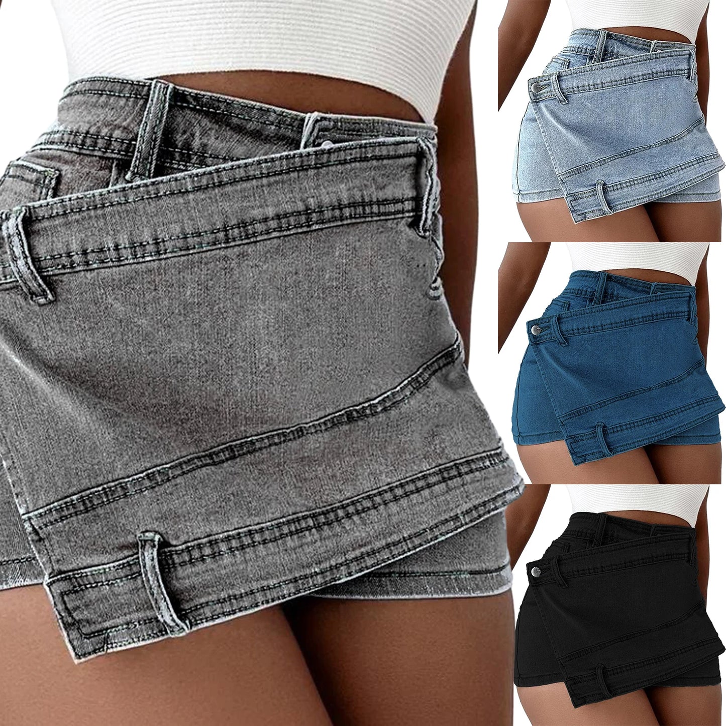 Womens Stretch Skinny Ripped Hole Washed Denim mom Jeans Female Slim Jeggings High Waist Pencil Pants Trousers