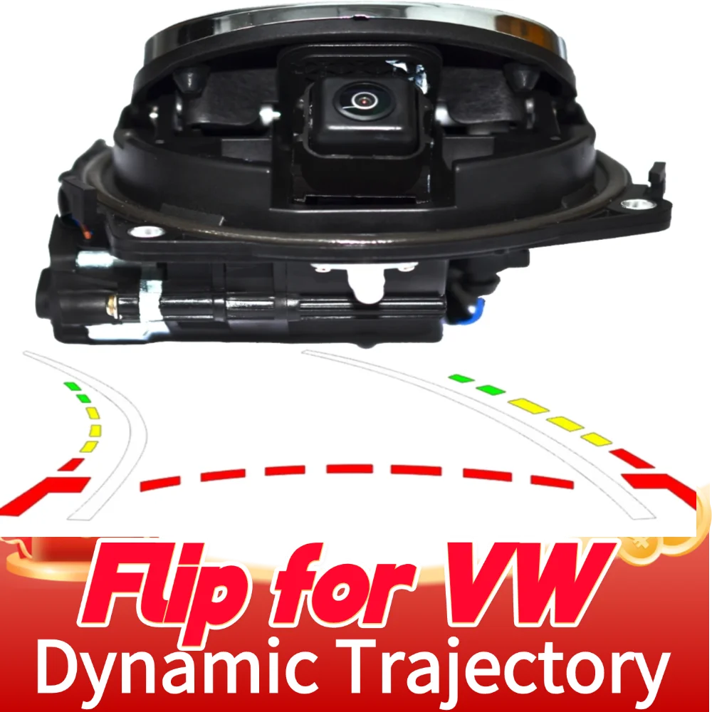 Parking HD Reverse Flip Logo VW Badge Rear View Camera For Passat B6 B7 B8 CC GOLF 6 7 POLO Beetle Auto emblem Flipping CCD