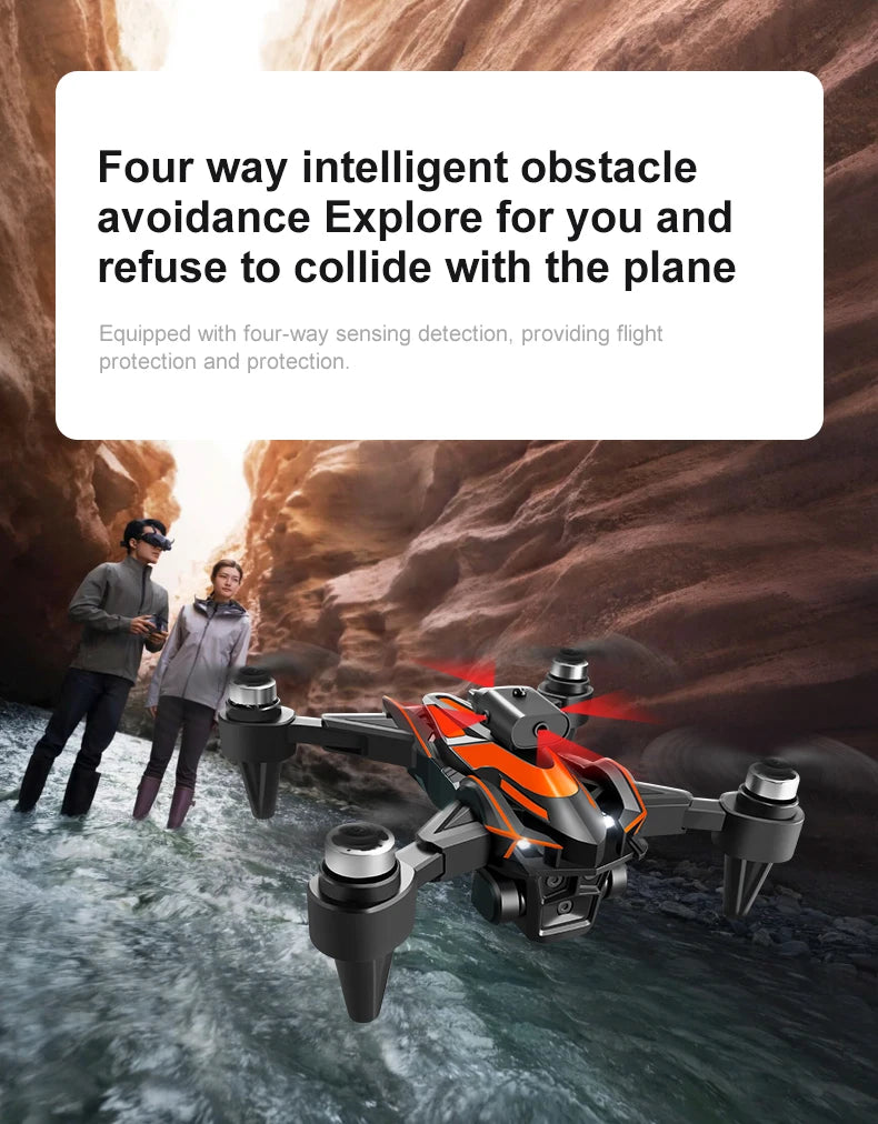 NEW K12Max UAV With Screen Control 5G 8K HD Camera Brushless Drone Optical Flow Positioning Aerial Four-Axis Aircraft Gifts Toys