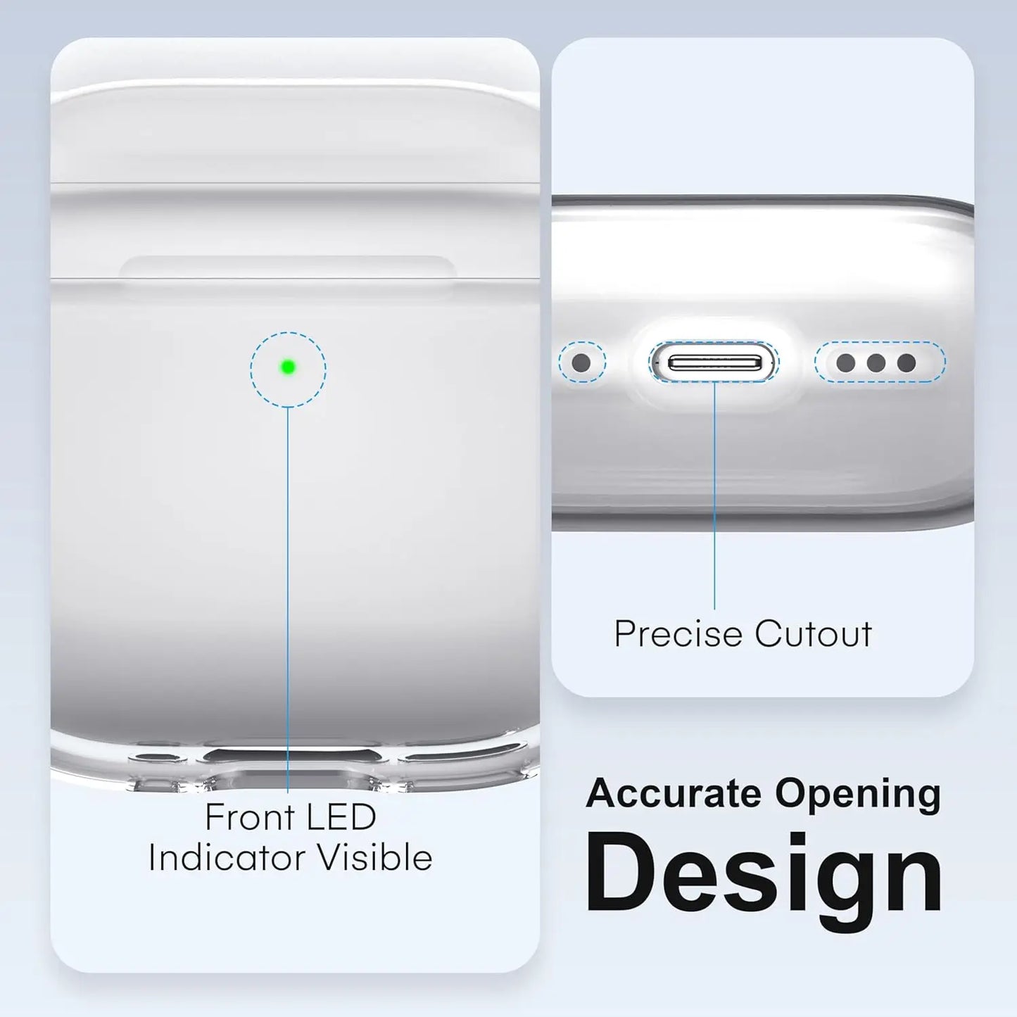 Transparent Silicone Case Cover For Apple Airpods Pro 4 Gen 4th Generation 2024 3 2 Pro2 Air Pods 1 Airpods3 2nd 3rd Accessories