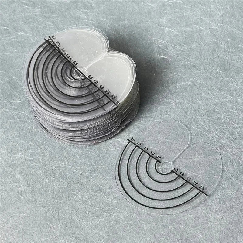 10pcs Fashion Easy Tools Heat Scalp Protector Shields For Hair Extension Useful Styling Tools Hair Heat Fusion Template Disk