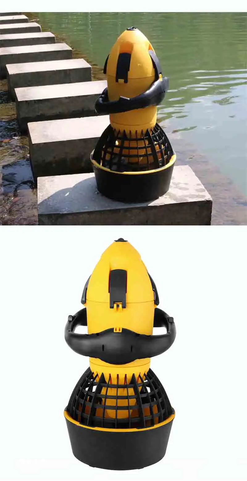 Two Speed Electric Underwater Scooter Water Propeller Diving Equipment Underwater Bike Suitable For Marine Pool Sports 500W