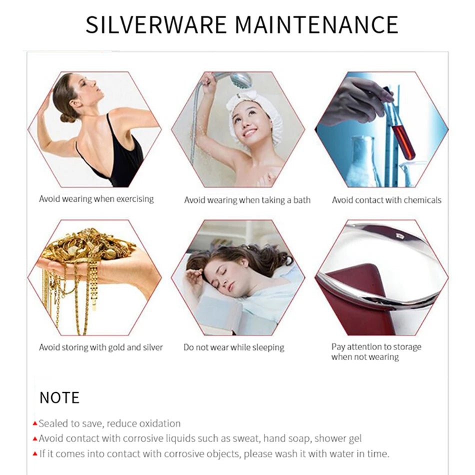 DOTEFFIL 925 Sterling Silver Square Round Chain Necklace For Women Man Charm Wedding Engagement Party Fashion Jewelry